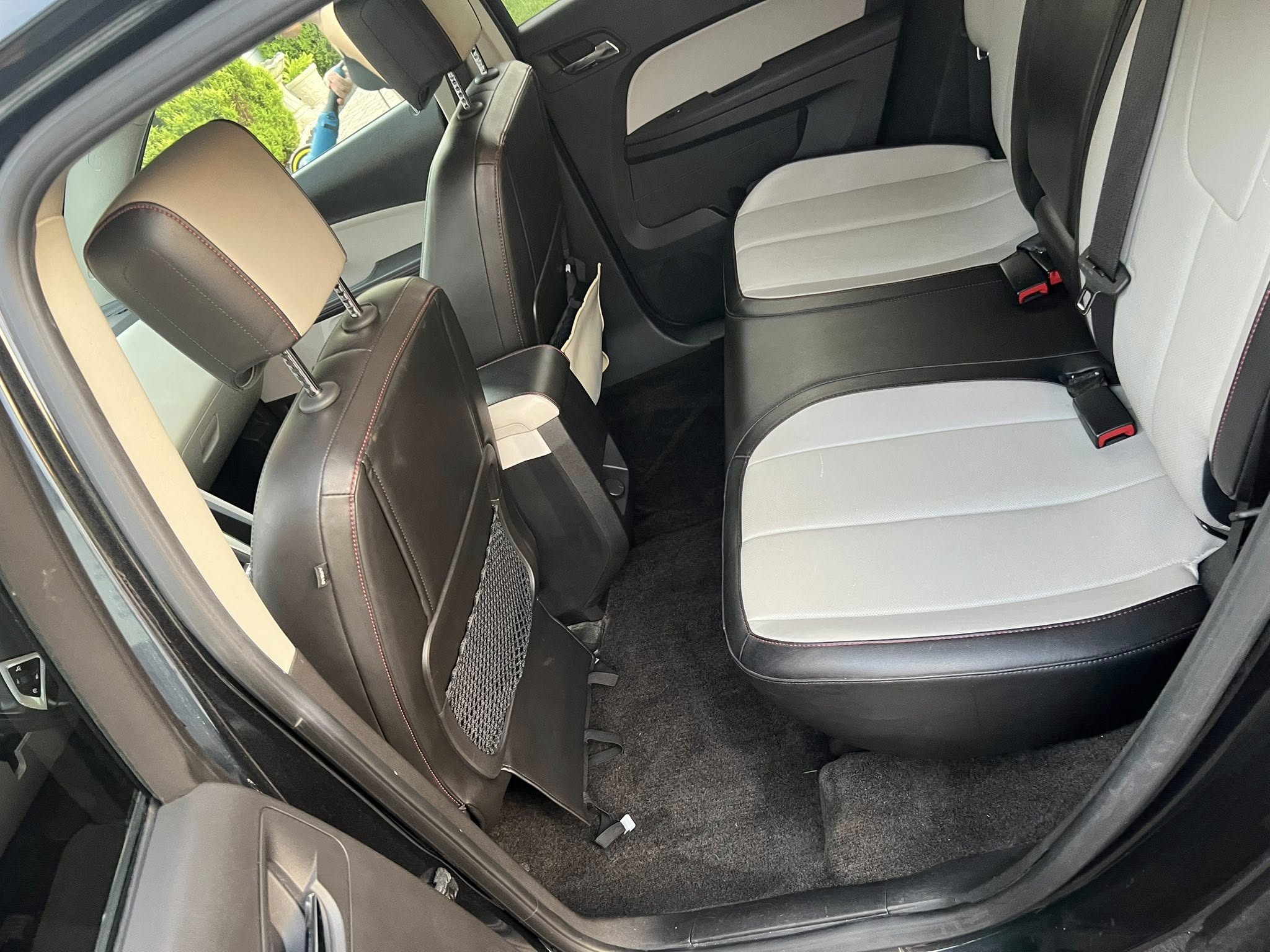 Professional interior car detailing service in York PA - deep cleaned dashboard and seats by Krouts Detailing